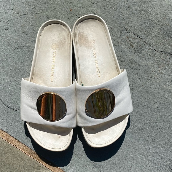 Tory Burch -Patos Platform Slide Sandal. - Picture 3 of 3